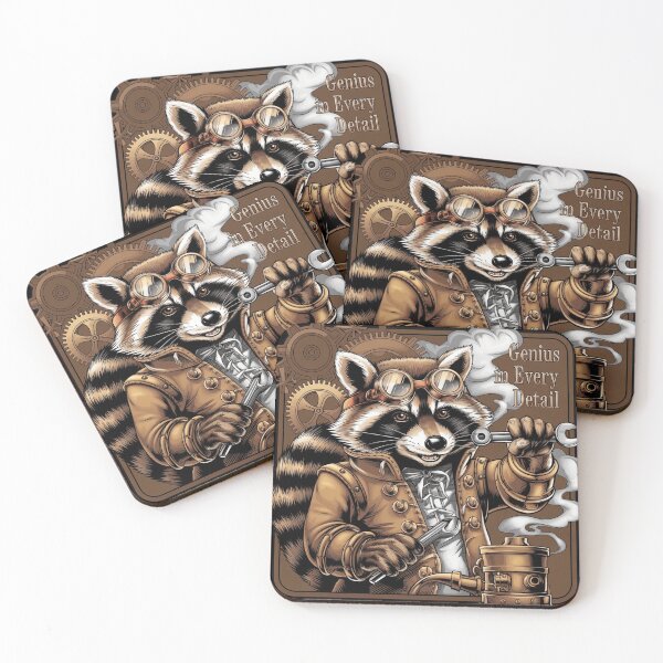 Item preview, Raccoon genius in every detail  designed and sold by JMMR.
