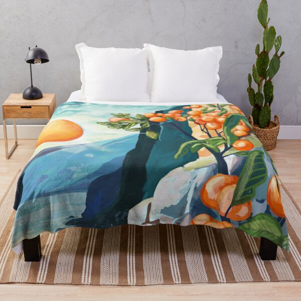 Item preview, Orange Tree with Sea View designed and sold by Pandositive.