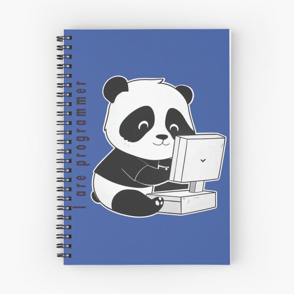 Item preview, I am programmer panda version super cute hacker panda designed and sold by RAZ1995.