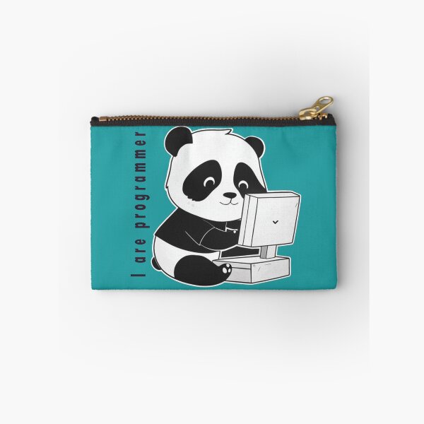 Item preview, I am programmer panda version super cute hacker panda designed and sold by RAZ1995.
