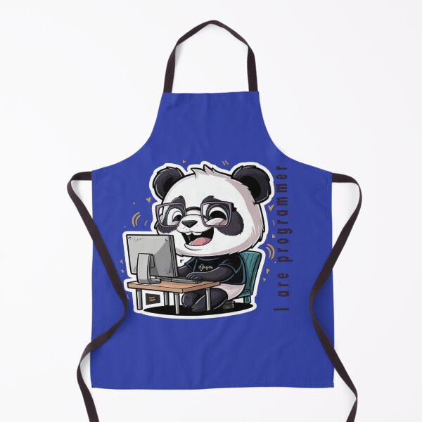 Item preview, I am programmer panda version super cute hacker panda designed and sold by RAZ1995.