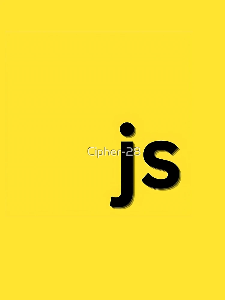 Thumbnail 4 of 4, Graphic T-Shirt, JavaScript designed and sold by Cipher-28.