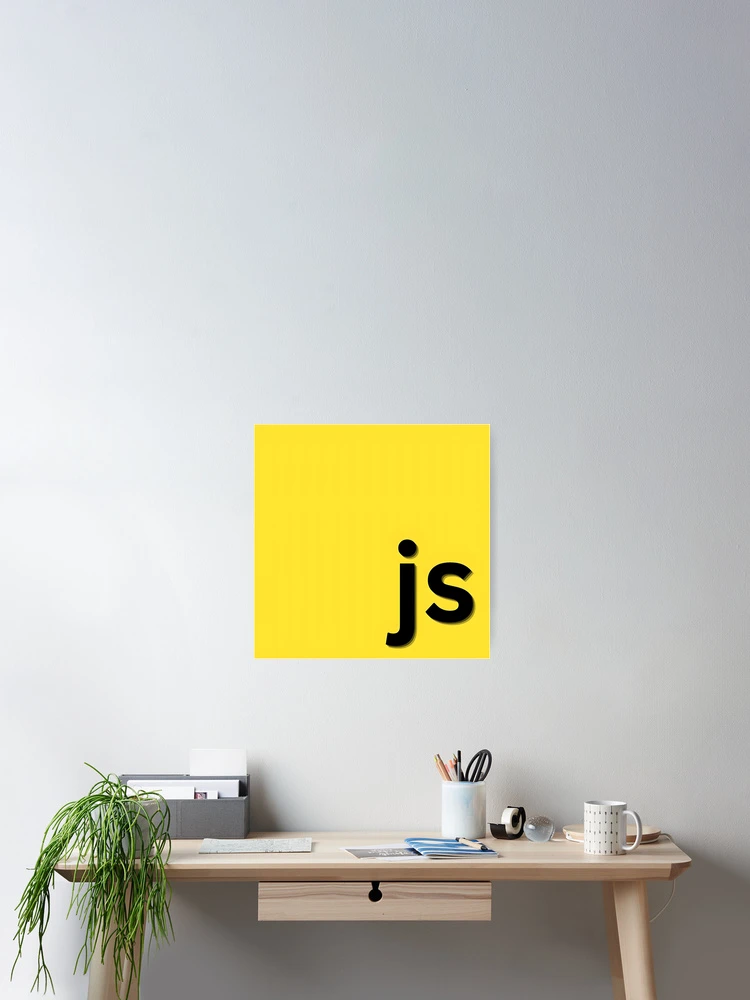 Imagen 2 de 3, Póster con la obra javascript, diseñada y vendida por Cipher-28.
