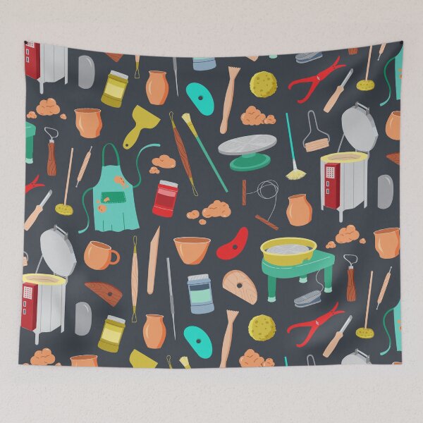 Item preview, Pottery studio - ceramic artist designed and sold by Jennifer Ladd.