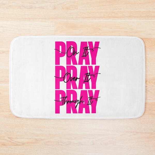 Item preview, PRAY On It, Over It & Through It designed and sold by Kingdom Hearts.