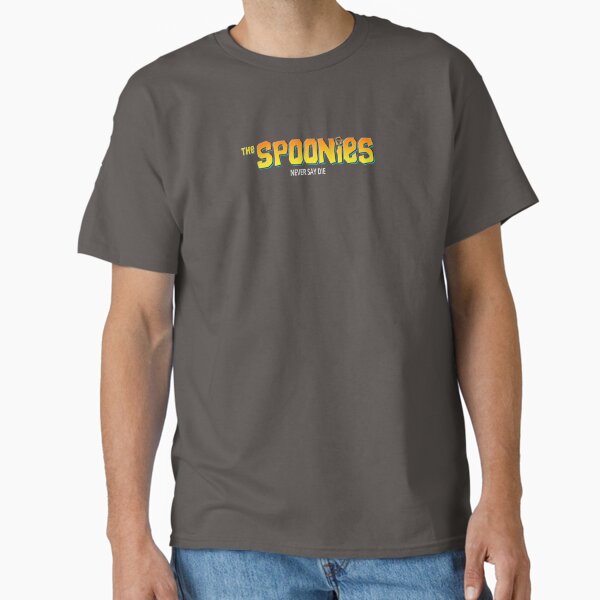 Item preview, The Spoonies T-Shirts Hoodies Funny Goonies Spoof Tees for Spoonies Humorous Chronic Illness Autoimmune designed and sold by ChronicillnessT.