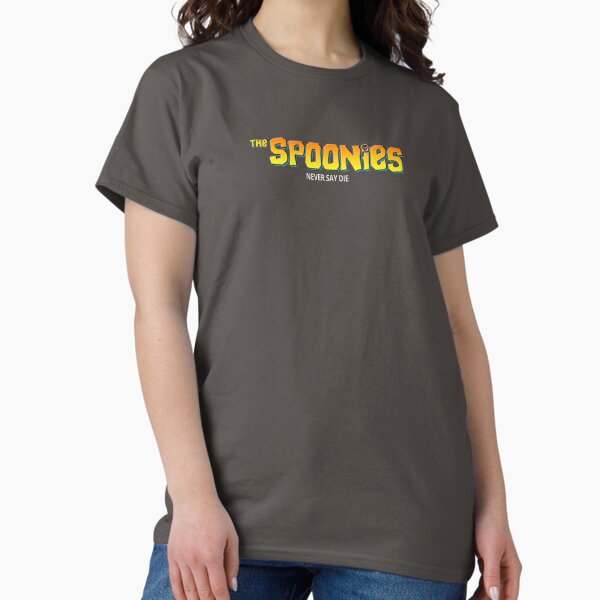 Item preview, The Spoonies T-Shirts Hoodies Funny Goonies Spoof Tees for Spoonies Humorous Chronic Illness Autoimmune designed and sold by ChronicillnessT.