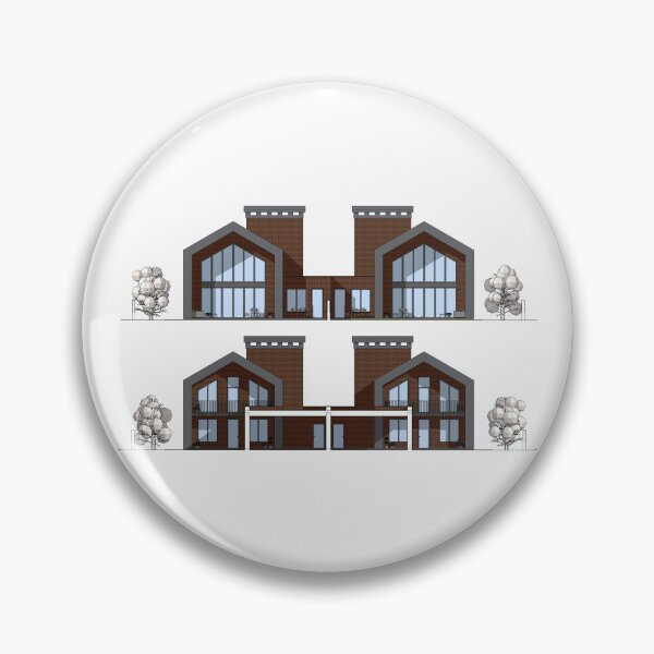 Item preview, Vector 3d architectural two story townhouse designed and sold by Familyshmot.
