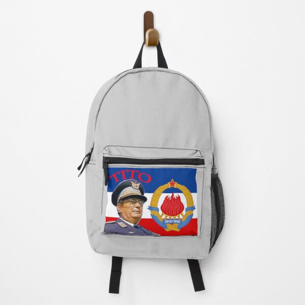 Item preview, Josip Broz Tito with Yugoslav Emblem - Patriotic Design designed and sold by Snicel69.