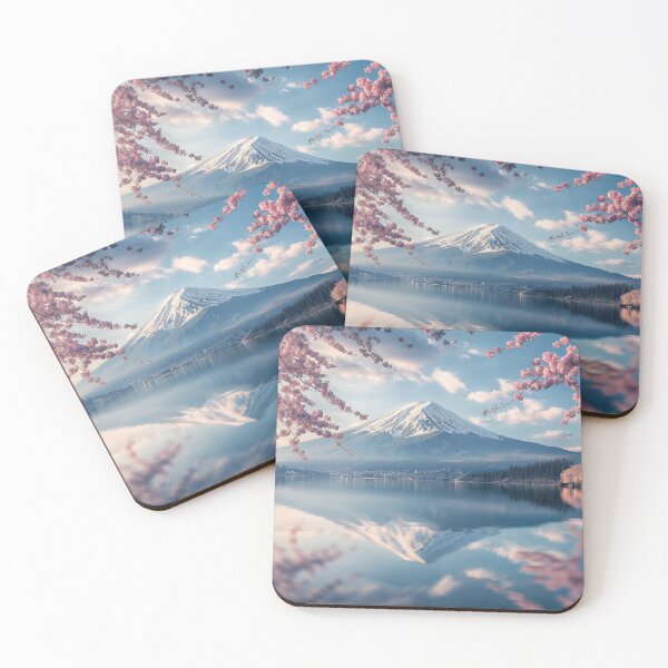 Item preview, Fuji mountain and Pink Sakura designed and sold by skalihm.