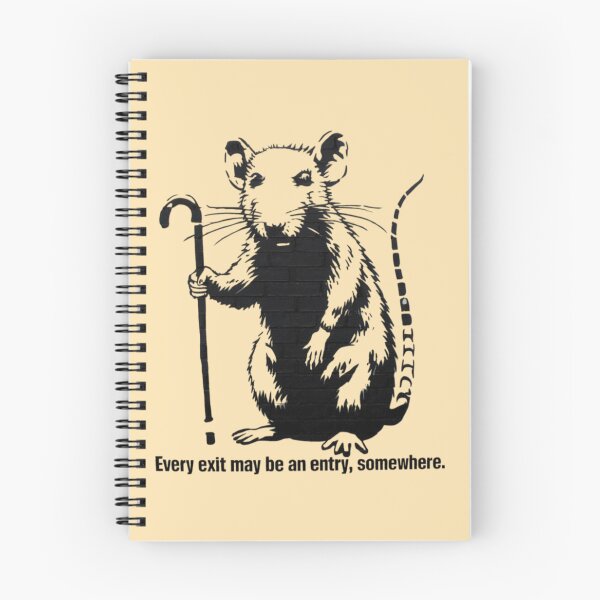 Item preview, Bansky Rat - Every exit may be an entry, somewhere. designed and sold by 123ks.