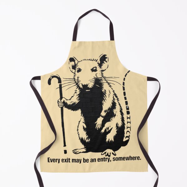Item preview, Bansky Rat - Every exit may be an entry, somewhere. designed and sold by 123ks.