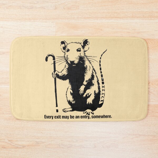 Item preview, Bansky Rat - Every exit may be an entry, somewhere. designed and sold by 123ks.