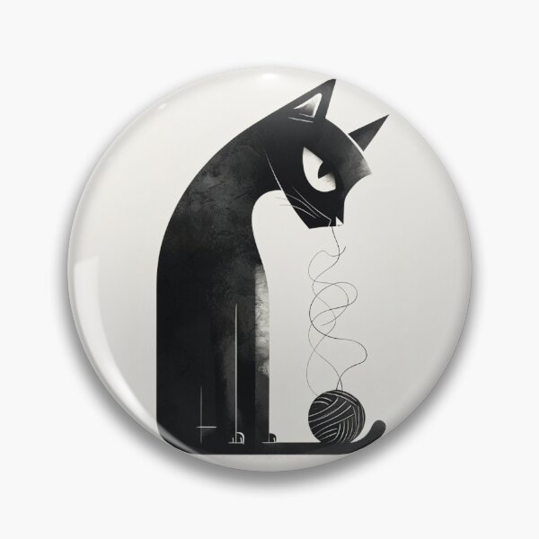 Item preview, Dark Cat – Minimalist Mysterious Feline Design designed and sold by Laila-Ahmed.
