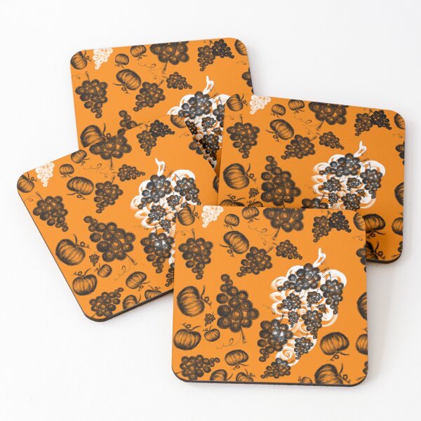 Item preview, Grape in Autumn Orange Heart designed and sold by La-RaMo.