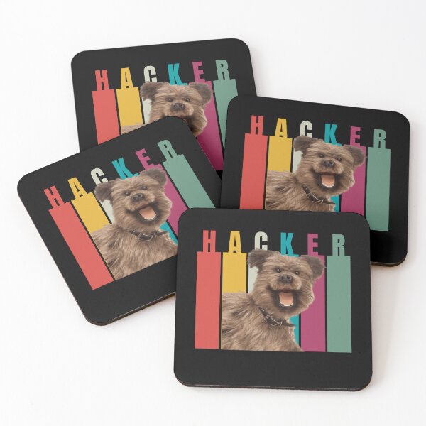 Artikelvorschau, Vintage HACKER T. DOG entworfen und verkauft von Hotshots Design.