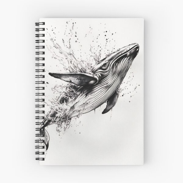 Item preview, Whale pencil drawing designed and sold by Pencil-Art.