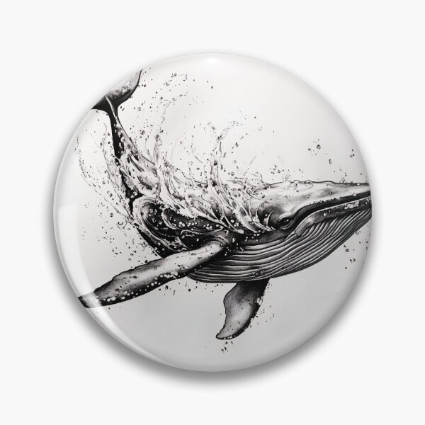 Item preview, Whale pencil drawing designed and sold by Pencil-Art.