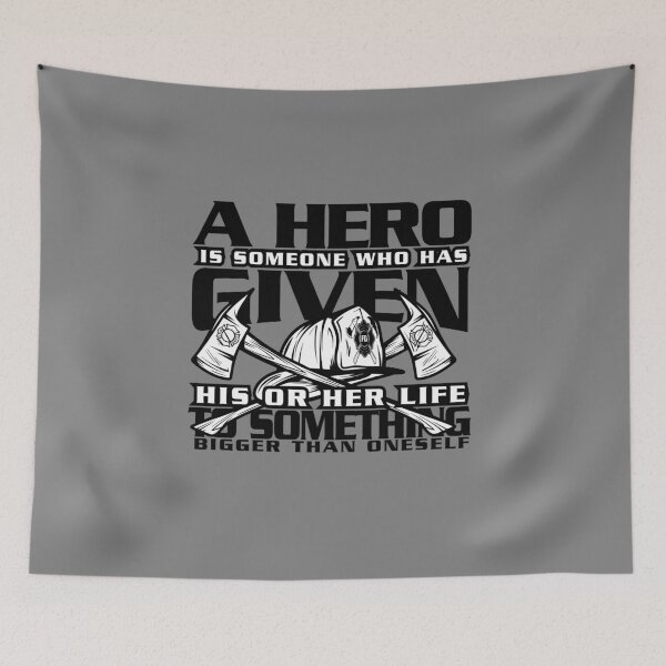 Item preview, Proud Fireman A Hero is Someone Who Has Given designed and sold by Danny Cuevas.