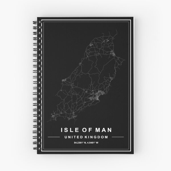 Item preview, Isle Of Man Map designed and sold by SHAMPAIN-ART-CO.