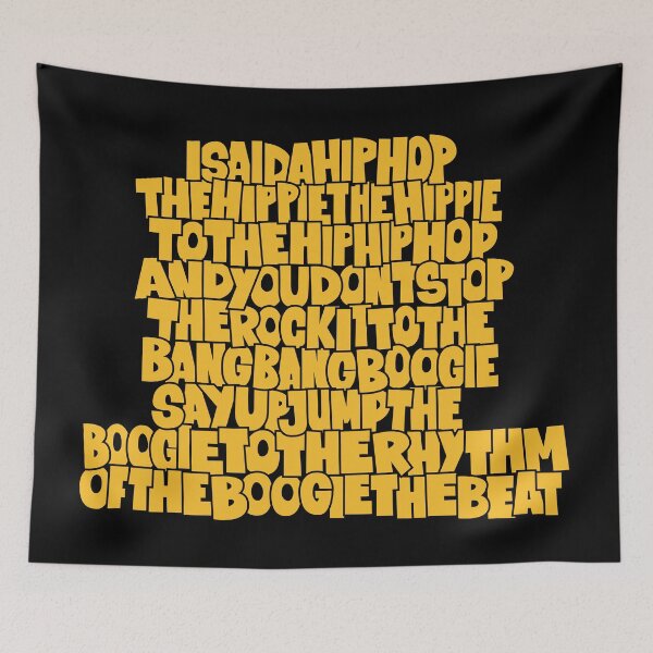 Item preview, Rapper's Delight - Old School Vibes designed and sold by Boogosh.