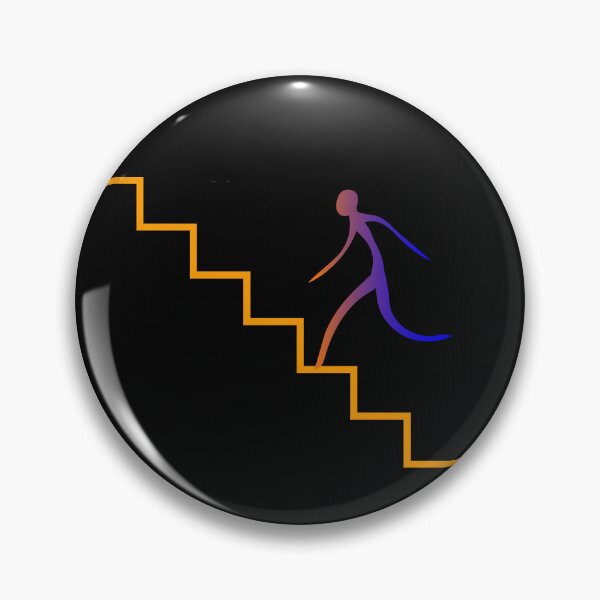 Item preview, Climb to the top. The person is climbing up the stairs designed and sold by ZorianArt.