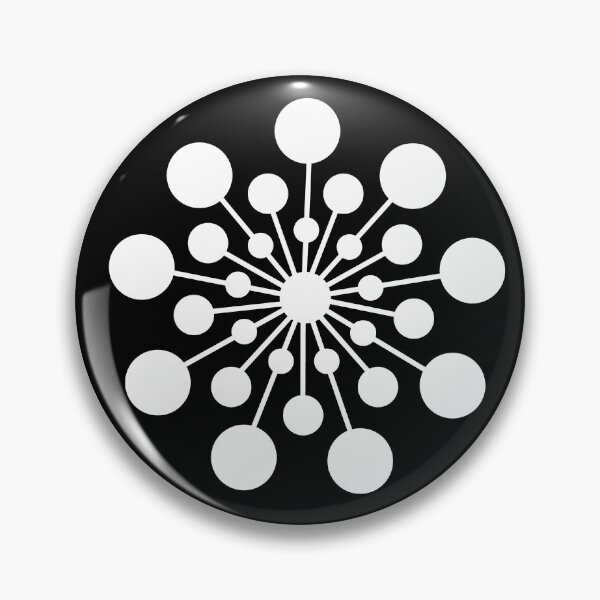 Item preview, Crop Circle Art white - Connected Spheres designed and sold by WhiteShirtGuy.