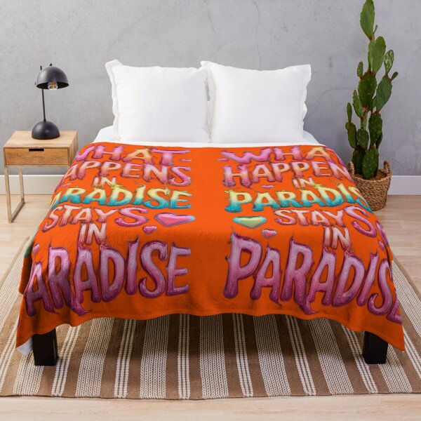 Item preview, What Happens In Paradise Stays In Paradise - Orange designed and sold by JLEmporium.