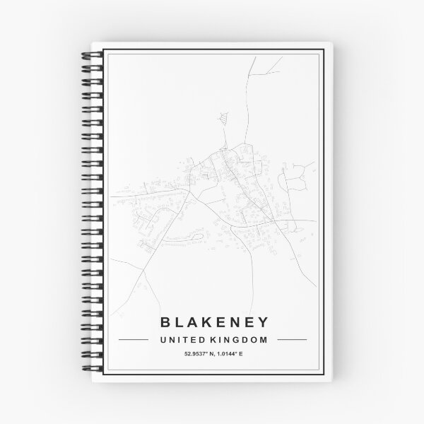 Item preview, Blakeney Map designed and sold by SHAMPAIN-ART-CO.