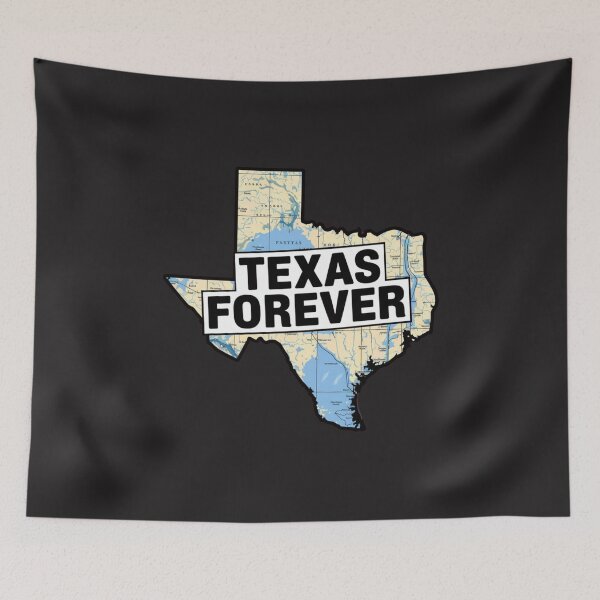 Item preview, Texas Forever Map designed and sold by SignumShop.