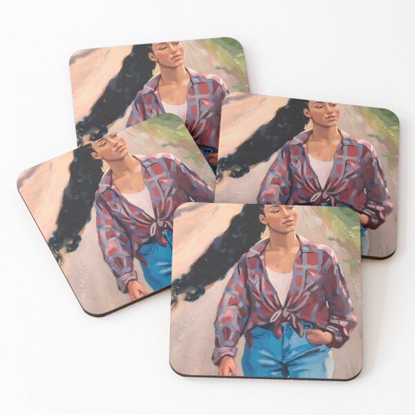 Item preview, Contemporary Art - Girl With A Ponytail  designed and sold by CanvasCarousel.