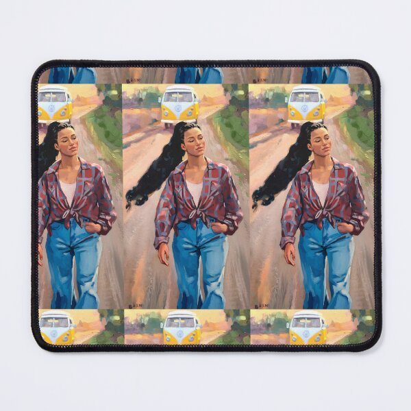 Item preview, Contemporary Art - Girl With A Ponytail  designed and sold by CanvasCarousel.