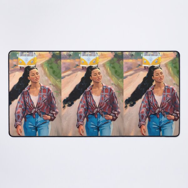 Item preview, Contemporary Art - Girl With A Ponytail  designed and sold by CanvasCarousel.