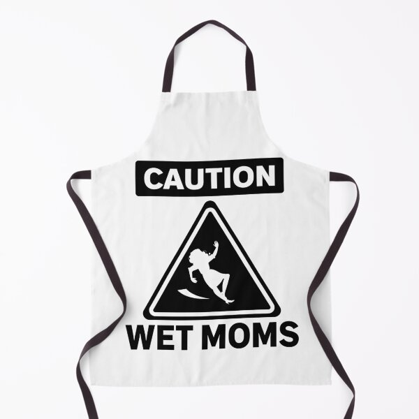 Item preview, Caution Wet Moms - Funny Science designed and sold by ScienceCorner.