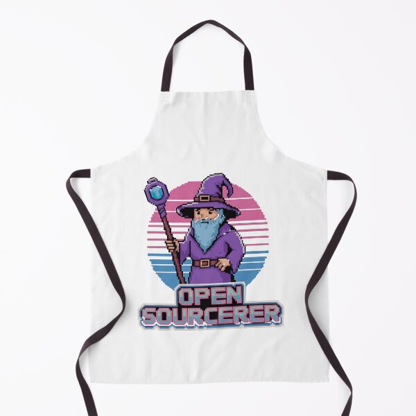 Item preview, 8-bit Open Source Sorcerer - Programming Gear designed and sold by NiftyWrx.
