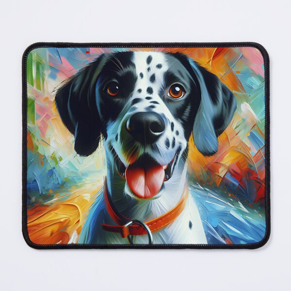 Item preview, Auvergne Pointer Dog Acrylic Art Print Pet Portrait Gifts for Dog Lovers designed and sold by Puppy Puzzles Plus.
