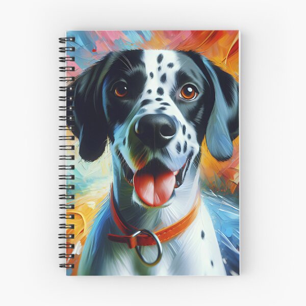 Item preview, Auvergne Pointer Dog Acrylic Art Print Pet Portrait Gifts for Dog Lovers designed and sold by Puppy Puzzles Plus.