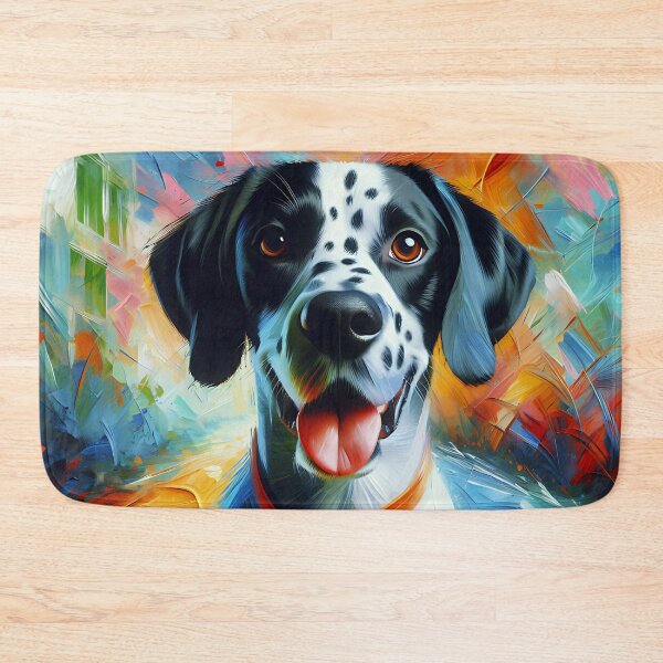 Item preview, Auvergne Pointer Dog Acrylic Art Print Pet Portrait Gifts for Dog Lovers designed and sold by Puppy Puzzles Plus.