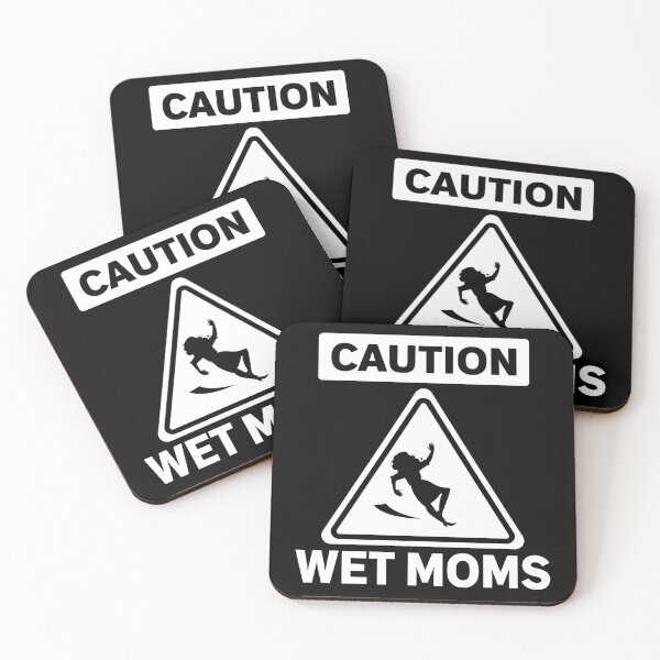 Item preview, Caution Wet Moms - Funny Science designed and sold by ScienceCorner.