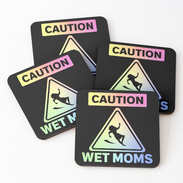 Item preview, Caution Wet Moms - Funny Science designed and sold by ScienceCorner.