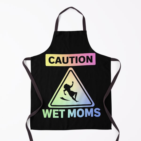 Item preview, Caution Wet Moms - Funny Science designed and sold by ScienceCorner.