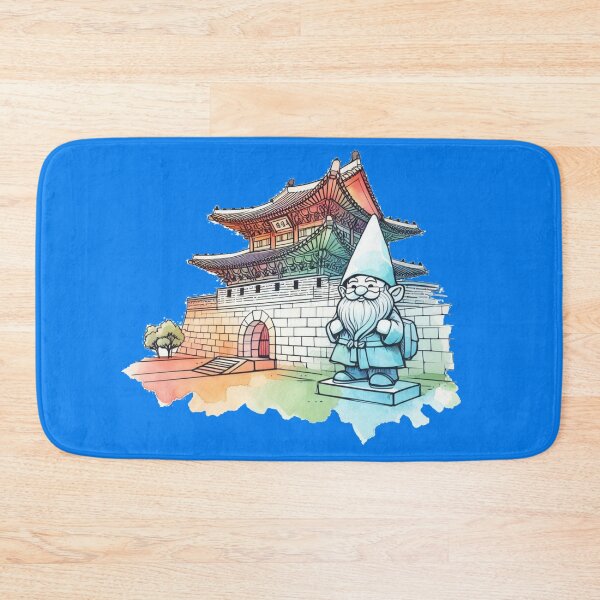 Item preview, Suwon Hwaseong Fortress 3D Sketch - Historic Korean Landmark  designed and sold by PaintMeWorld.