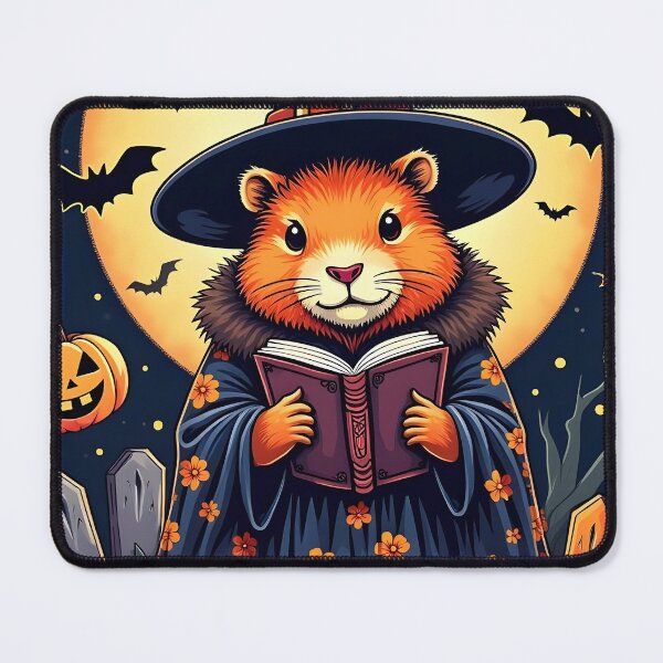 Item preview, Witchy Capybara : Halloween Edition designed and sold by blackbean21.