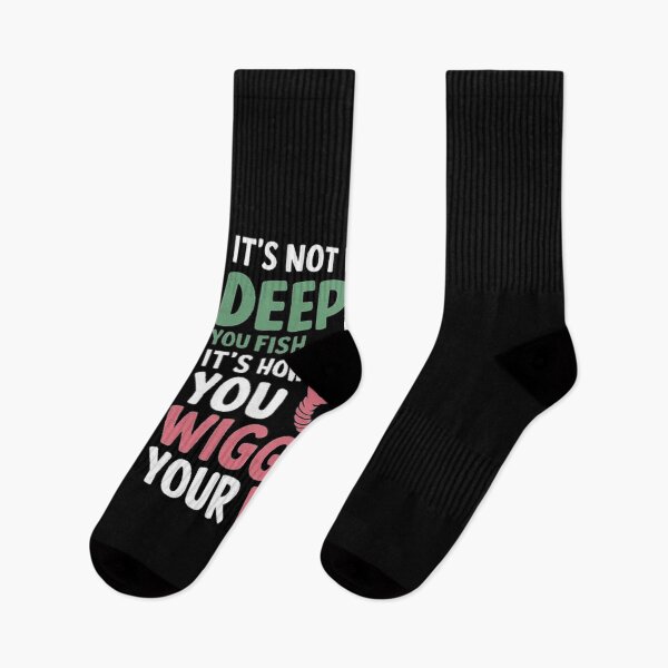 Item preview, Fishing Success: Wiggle Your Worm Right designed and sold by love3617.