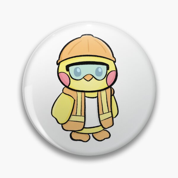 Item preview, Duck Dressed as a Construction Worker designed and sold by AshsPixels.
