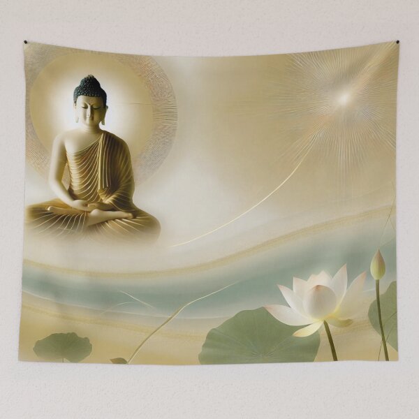Item preview, Zen Buddha sunlight designed and sold by ValerieStOnge.