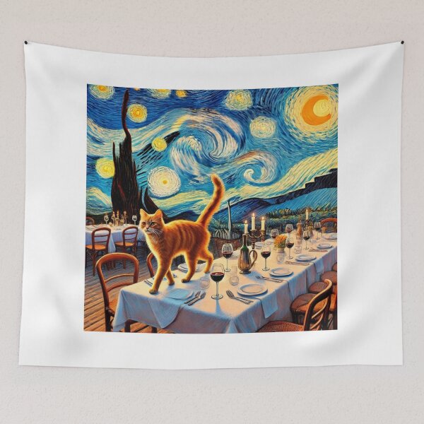 Item preview, Starry Night Dinner Crash designed and sold by Wayu-.