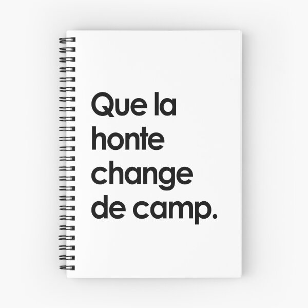 Aperçu de l'œuvre Que la honte change de camp. créée et vendue par Tmb.