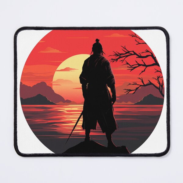 Artikelvorschau, Samurai-Sonnenuntergang entworfen und verkauft von supersanko.
