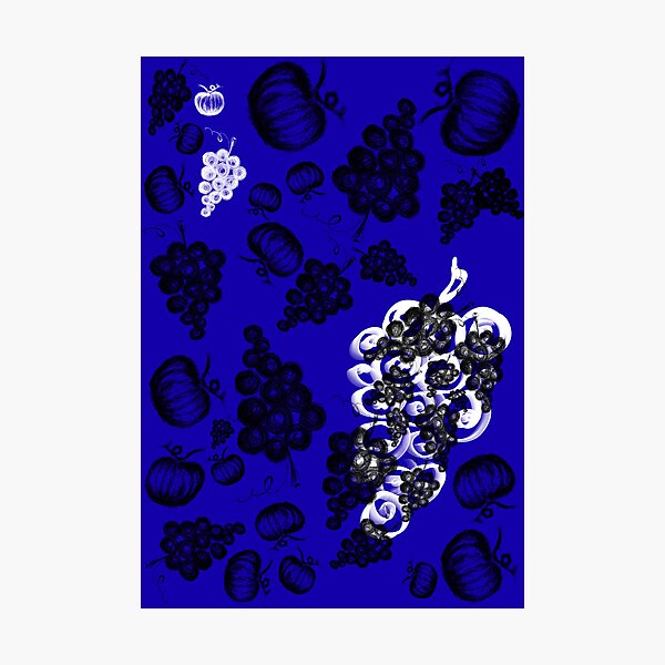 Item preview, Blu Grapes, Autumn Vibes designed and sold by La-RaMo.